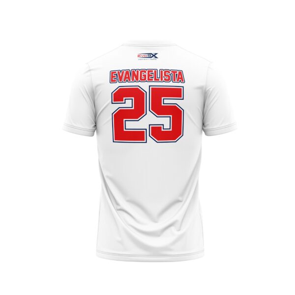 Baseball Crew Neck Jersey back