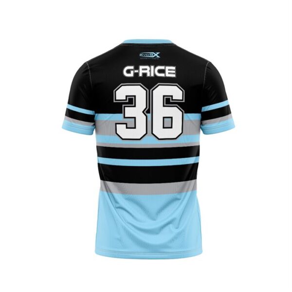 Baseball Crew Neck Jersey back