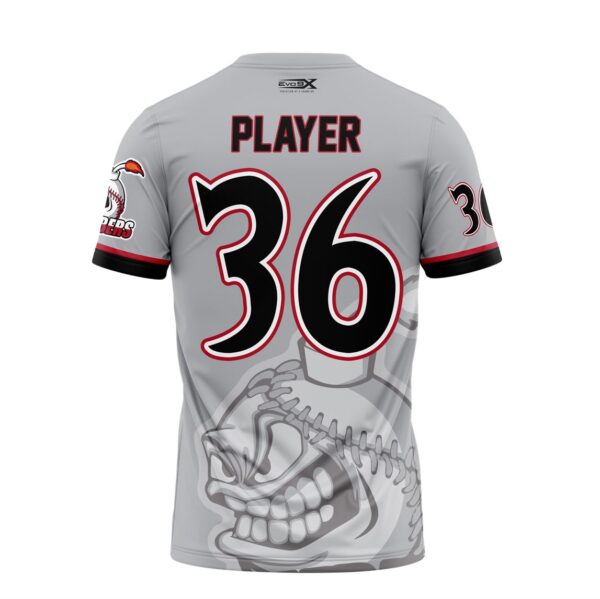 Baseball Crew Neck Jersey back