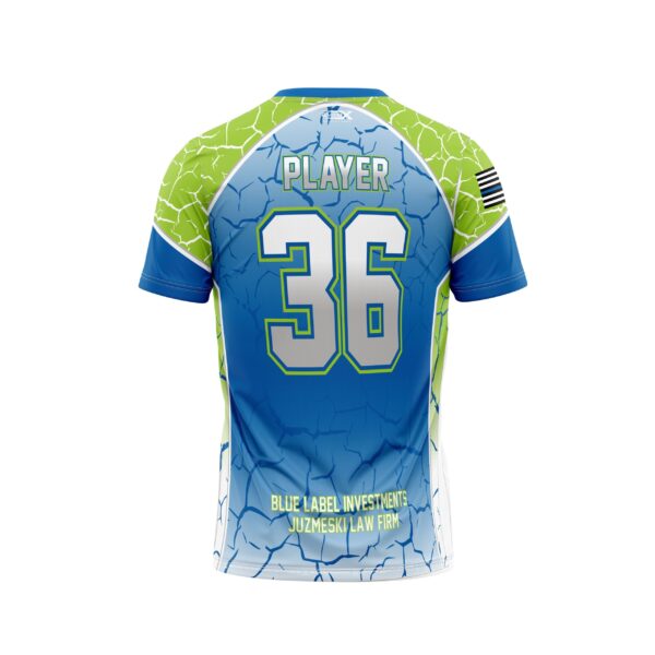 Baseball Crew Neck Jersey back