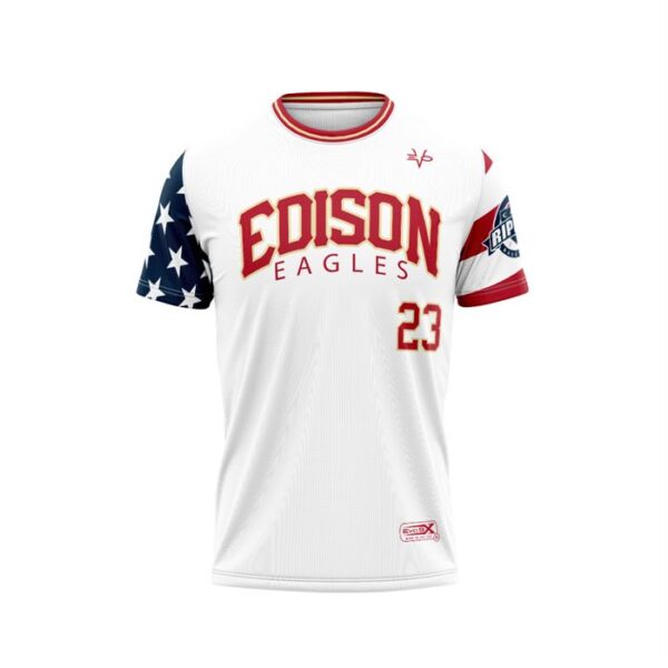 Baseball Crew Neck Jersey front