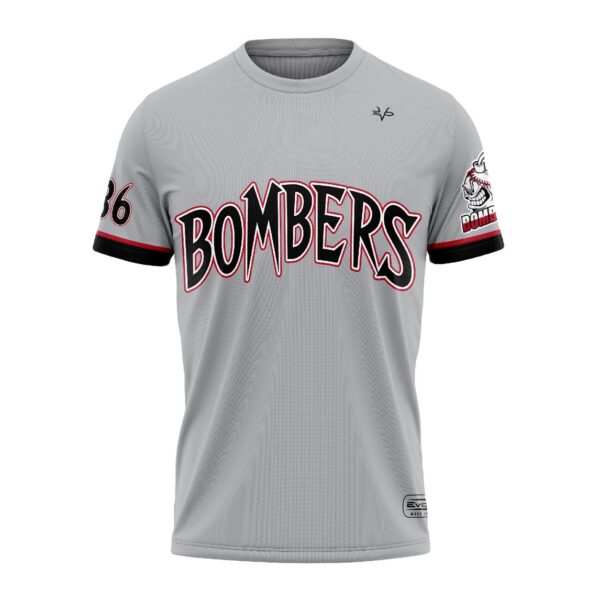 Baseball Crew Neck Jersey front