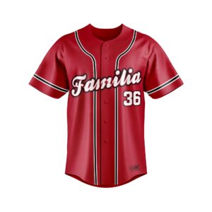 Baseball Full Button Jersey Tackle Twill front