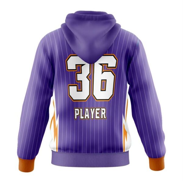 Baseball Regular Hoodies back