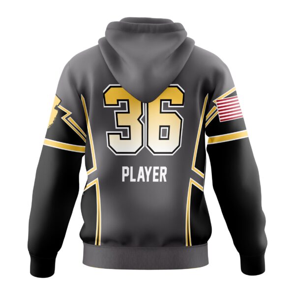 Baseball Regular Hoodies back