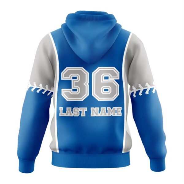 Baseball Regular Hoodies back