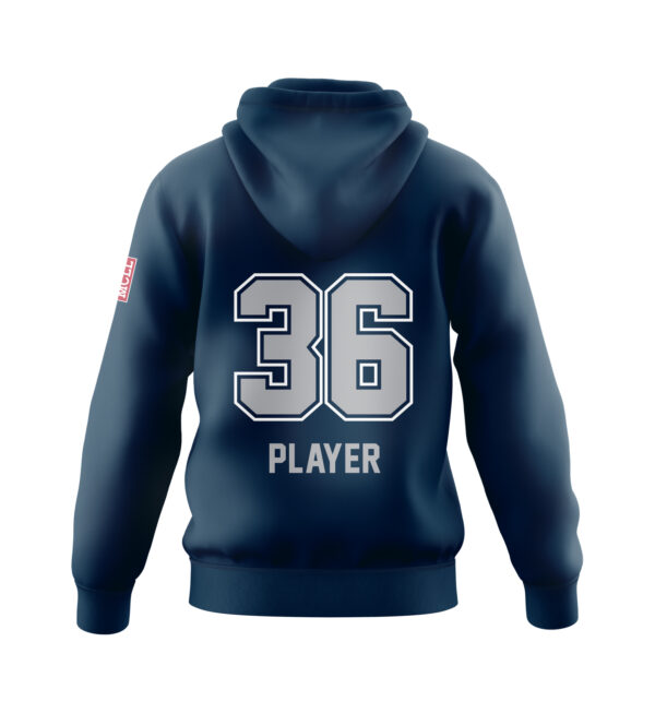 Baseball Regular Hoodies back