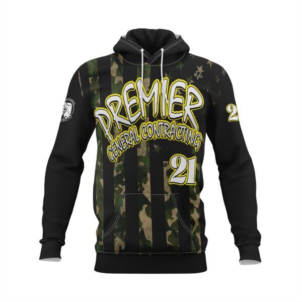 Baseball Regular Hoodies front