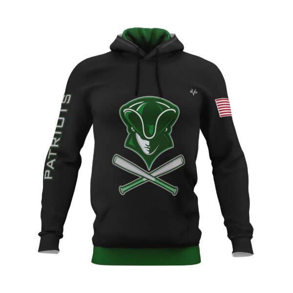 Baseball Regular Hoodies front