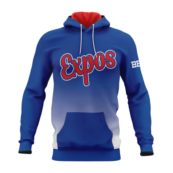 Baseball Regular Hoodies front