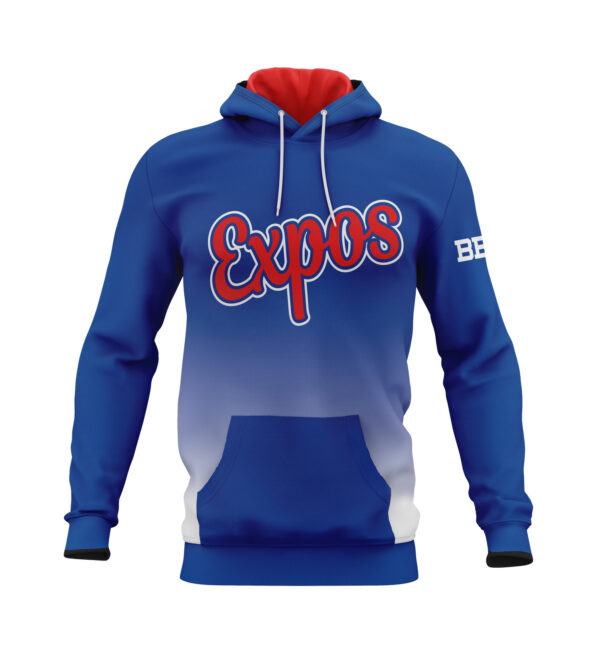 Baseball Regular Hoodies front