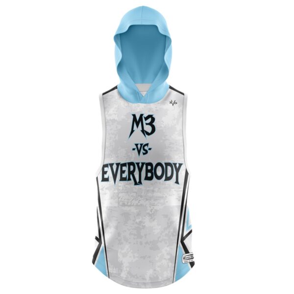 Baseball sleeveless T-Shirt Hoodies front