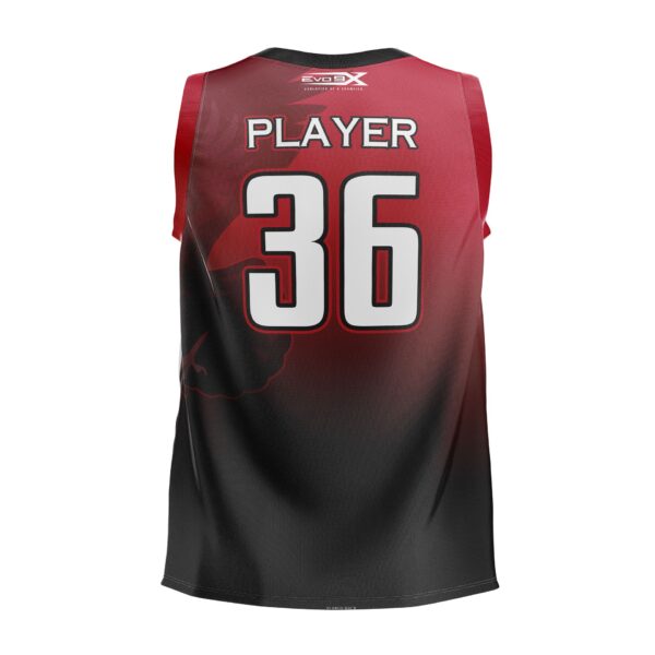 Basketball Game Jersey back