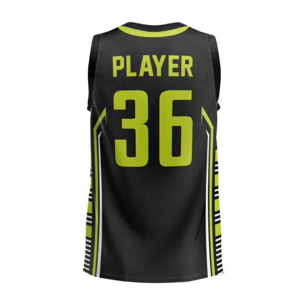 Basketball Game Jersey back