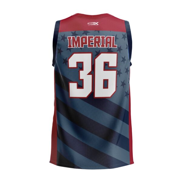 Basketball Game Jersey back