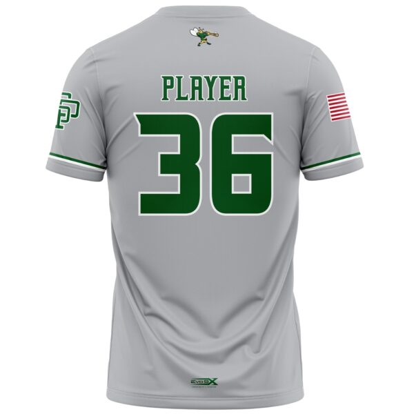 Fastpitch 2 Button Jersey back