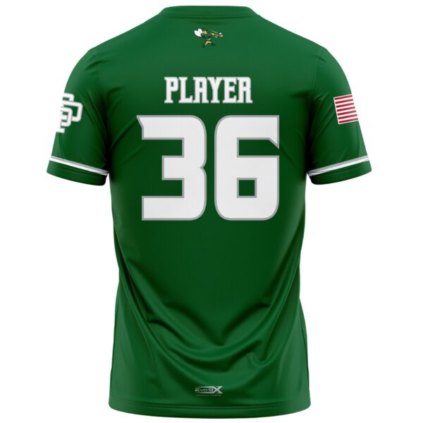 Fastpitch 2 Button Jersey back