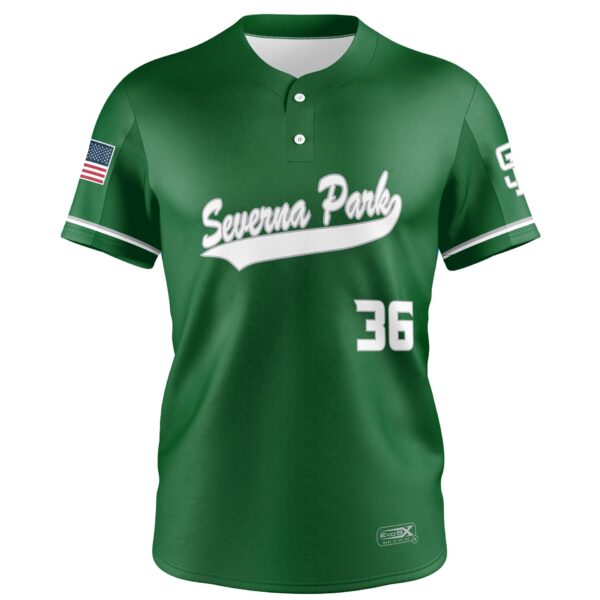 Fastpitch 2 Button Jersey front