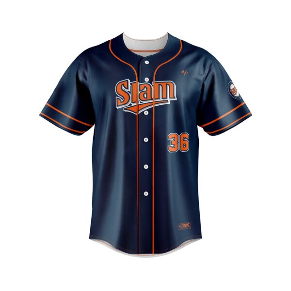 Fastpitch Full Button Jersey front