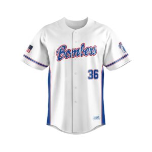 Fastpitch Full Button Jersey front