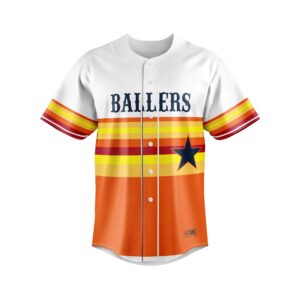Fastpitch Full Button Jersey front