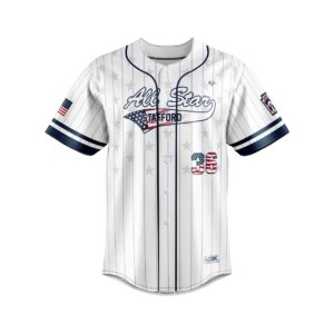 Fastpitch Full Button Jersey front