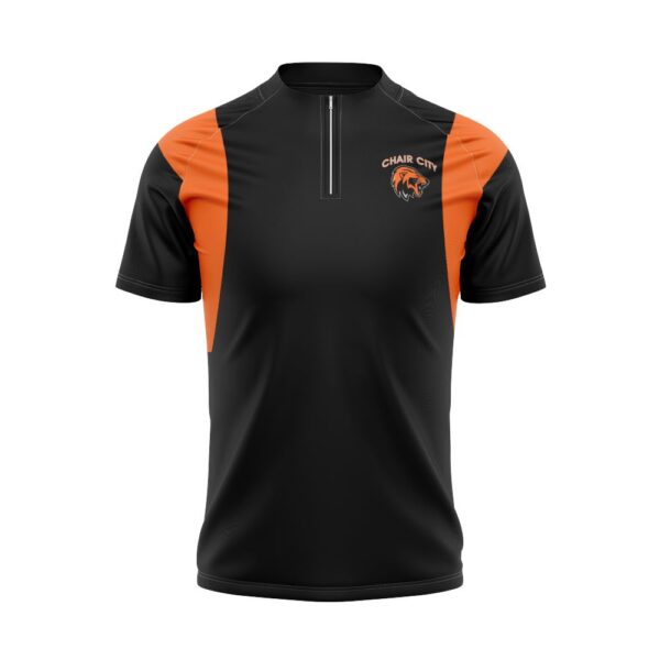 Football Full Dye 1/4 Zip Jacket front