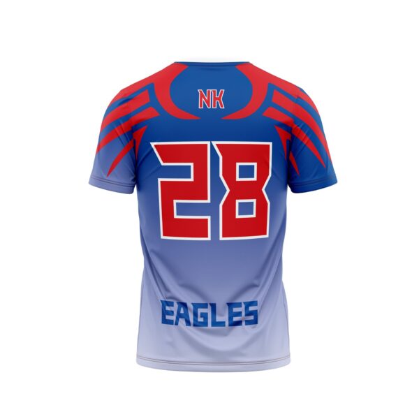 lacrosse Crew Neck Jersey back lacrosse Crew Neck Jersey back