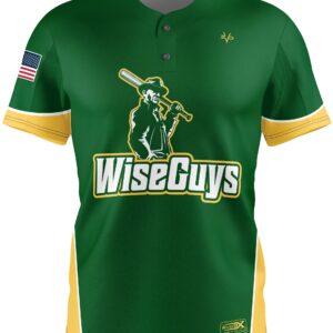 Slowpitch Softball 2 Button Jersey front
