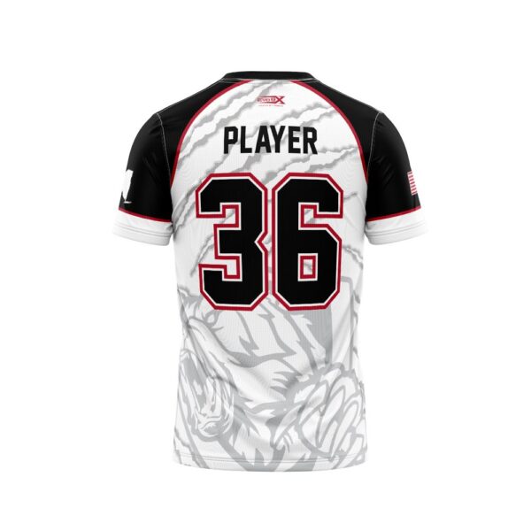 Slowpitch Softball Crew Neck Jersey Back