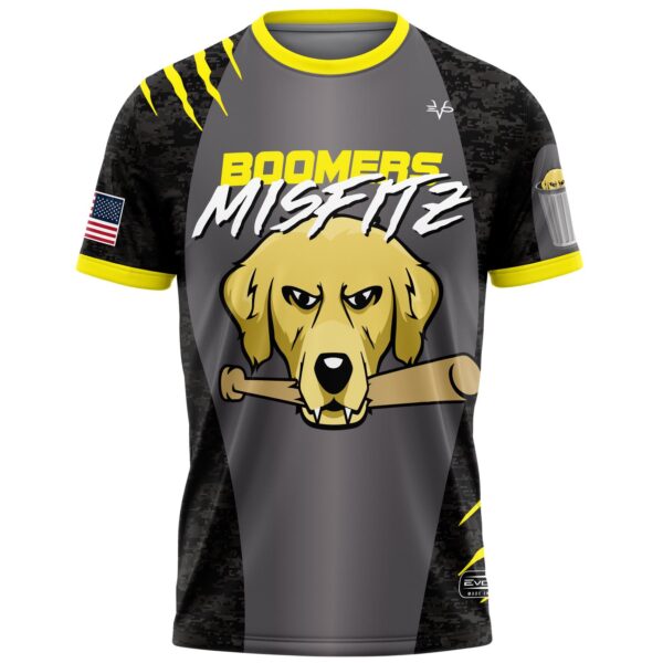 Slowpitch Softball Crew Neck Jersey front