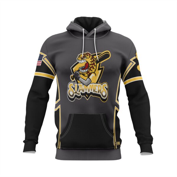 Slowpitch Softball Regular Hoodies front