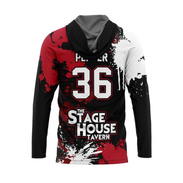 Softball T-Shirt Hoodies back