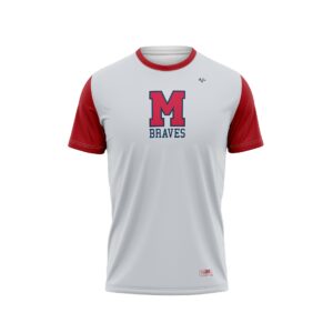 Basketball Crew Neck Jersey Front