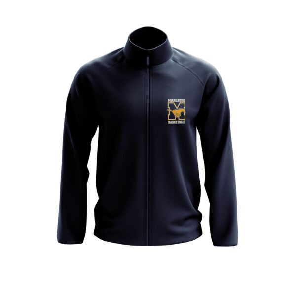 Basketball FULL DYE WARMUP JACKET front