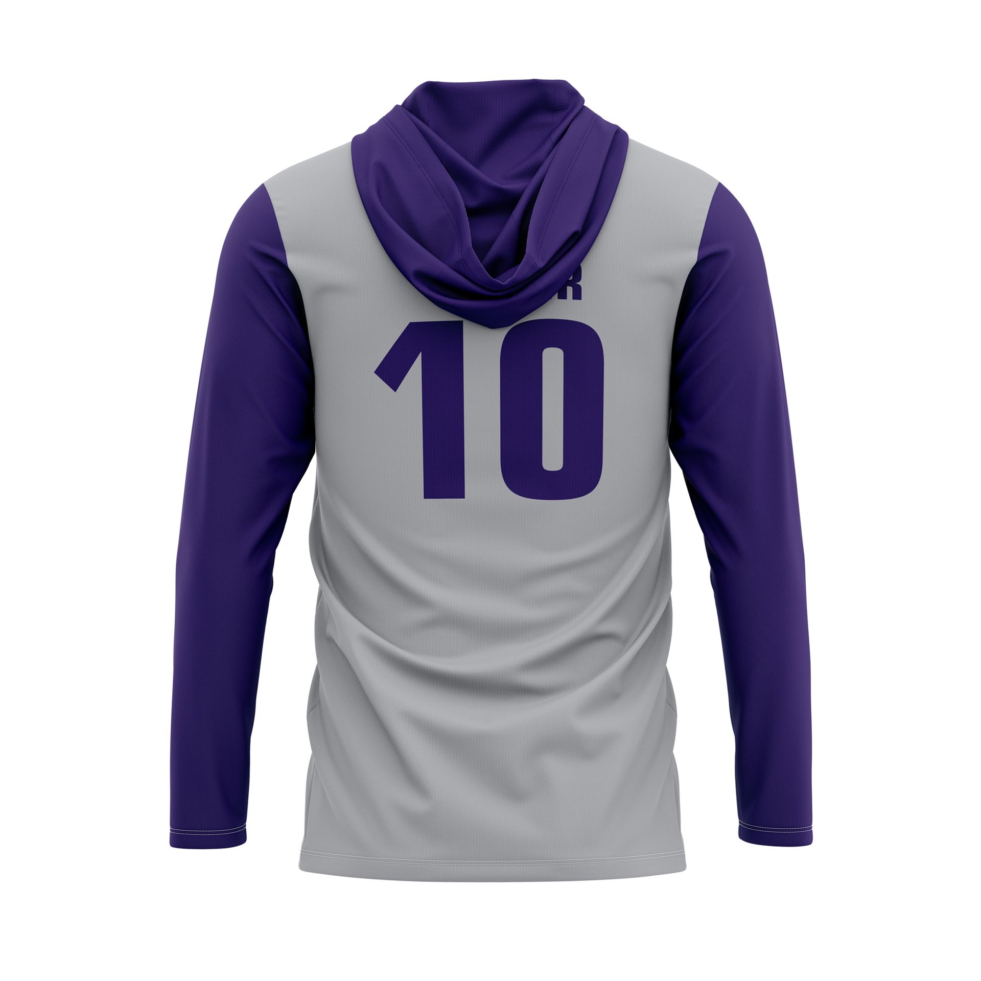 Lacrosse T-Shirt Hoodies Back