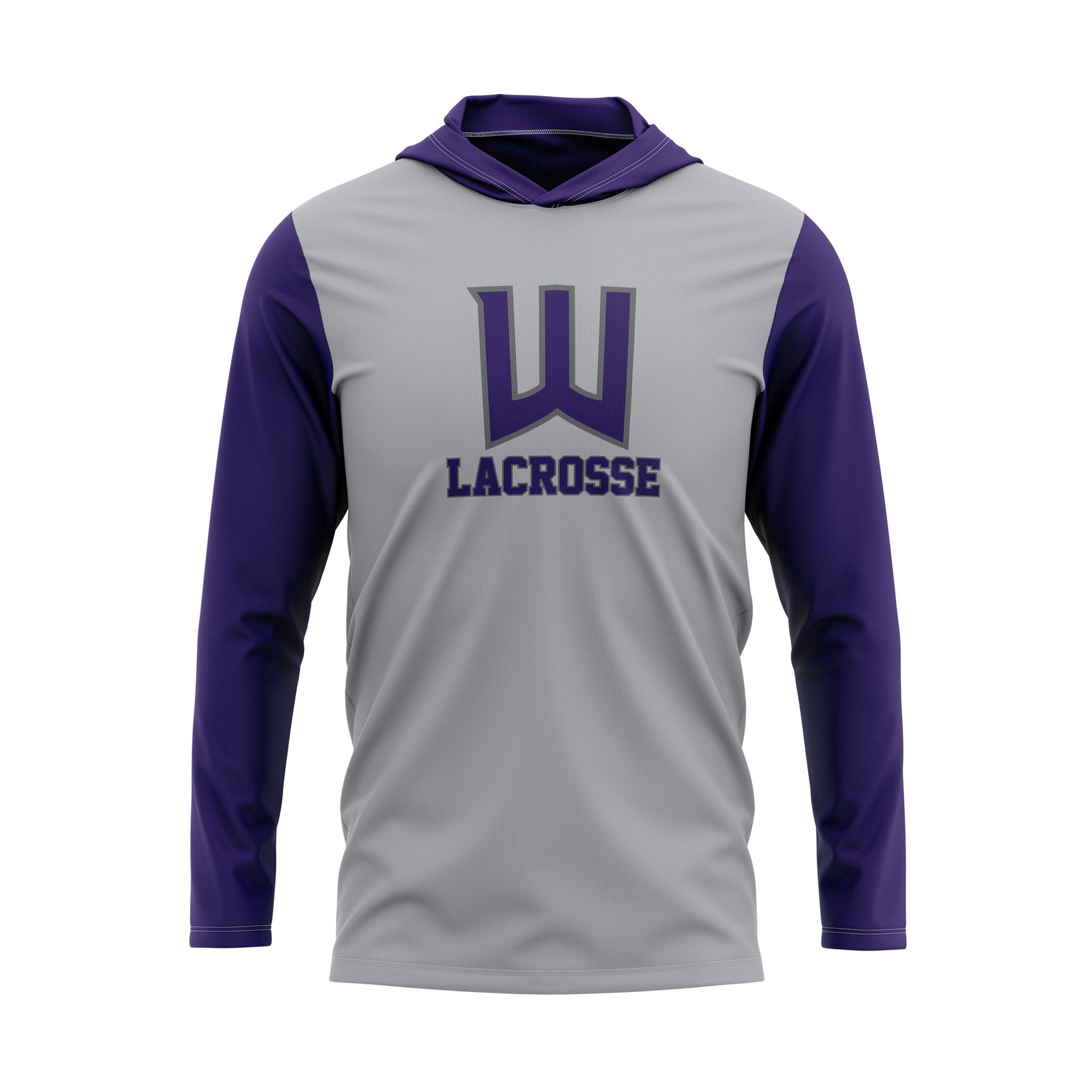 Lacrosse T-Shirt Hoodies Front