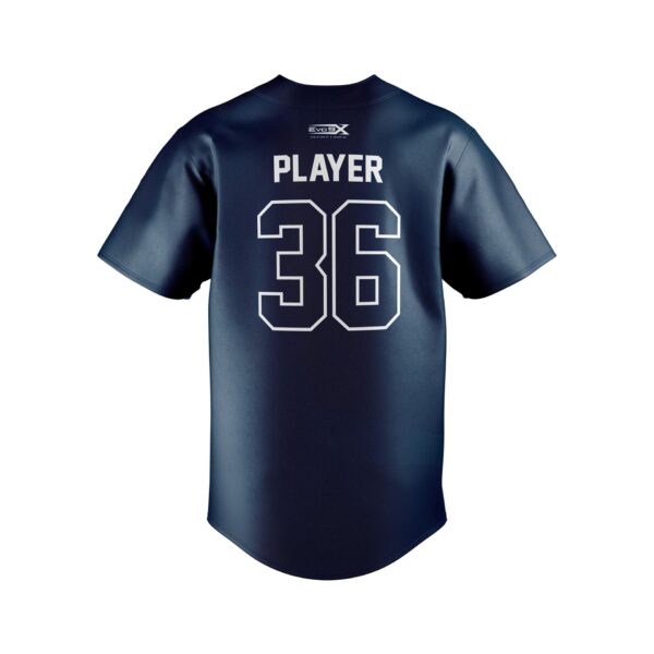 Others Full Button Jerseys Back