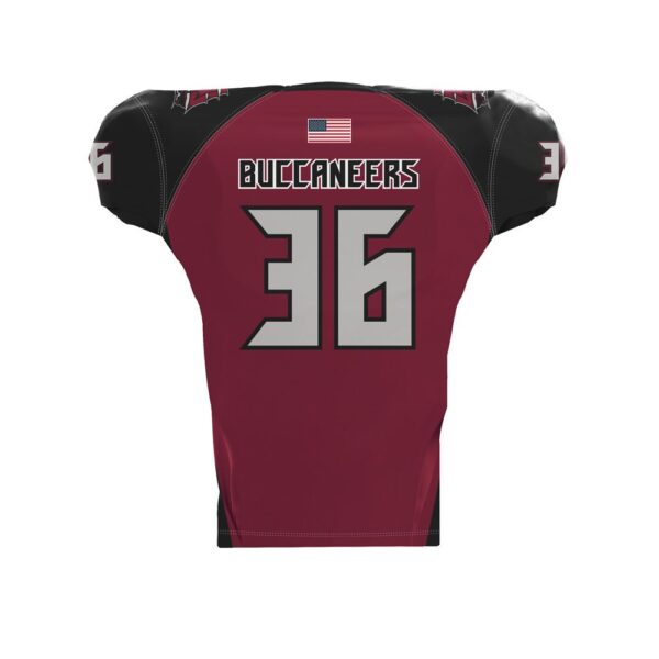 Red-Bank-Football-Jersey-22-back