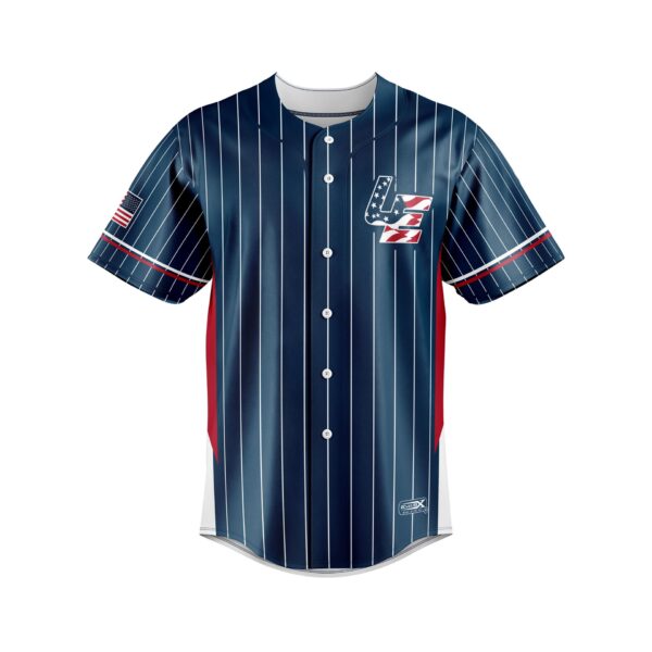 Baseball Full Button Jersey Sublimated