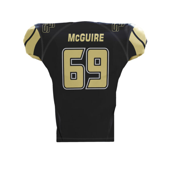 Football Team Jersey back