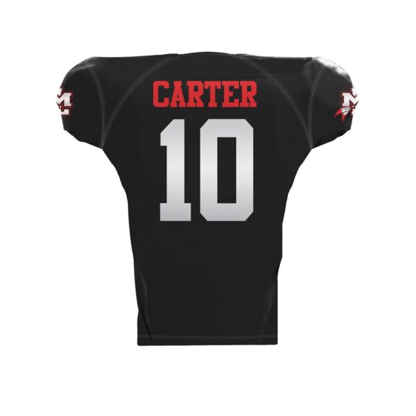Football Team Jerseys Mockup back