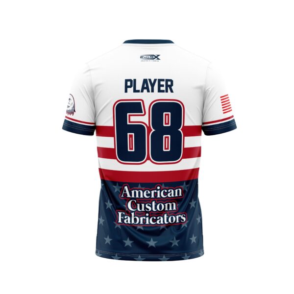 Slowpitch Softball Crew Neck Jersey Back