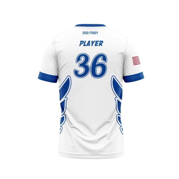 Slowpitch Softball Crew Neck Jersey Back