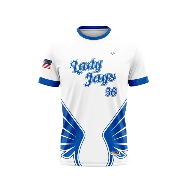 Slowpitch Softball Crew Neck Jersey Front