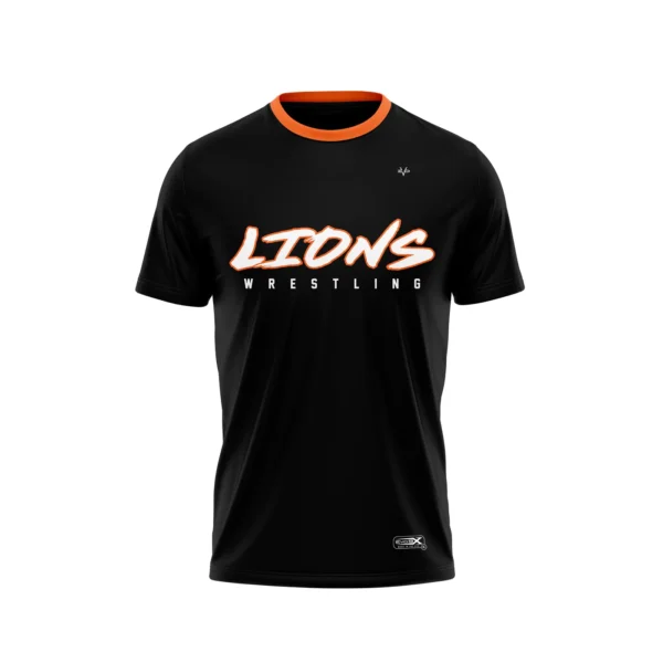 Wrestling Crew Neck Shirts Front