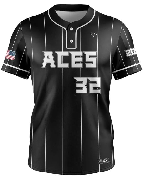 Aces2ButtonJersey_PinStripefront